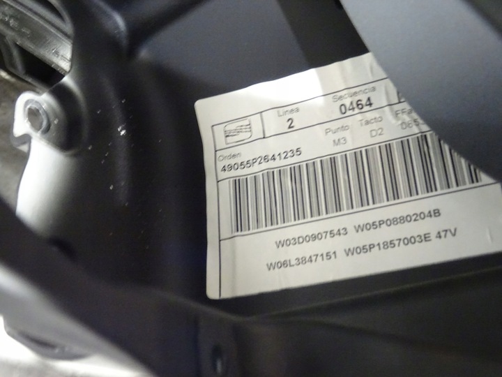 фото №13, Панель консоль подушка seat altea toledo iii 3