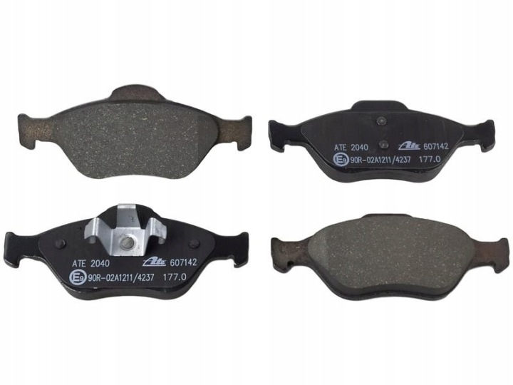 фото №16, Гальмівні колодки ham. ford p. fiesta/fusion/ka 95-12 ate 13.0460-7142.2
