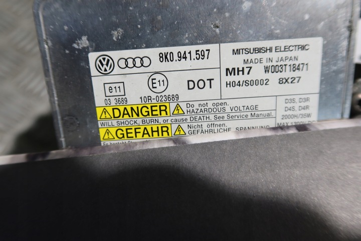 фото №15, Audi q5 ксенон led лампа левая правая комплект 8r0941029af 8r0941030af