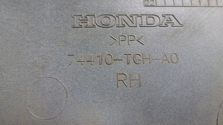 фото №7, Honda civic x планка крило зад правий 74410-tgh-a