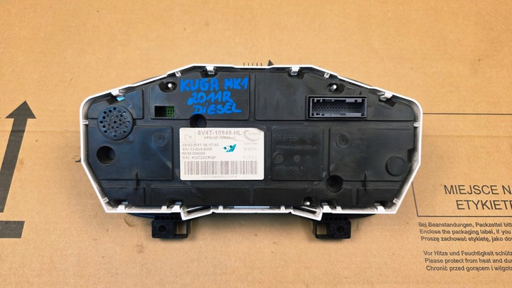 фото №14, Ford kuga mk1 i awd привод na 4 колёса спидометр малый дисплей 2011 r. дизель