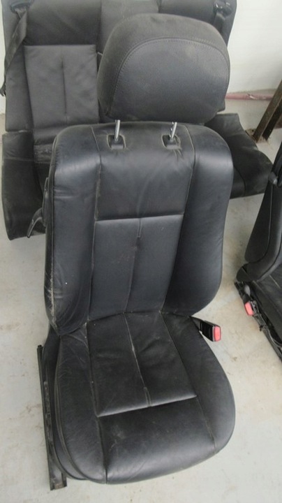 фото №9, Bmw e63 сиденья сиденье диван сиденье обивка кожа чёрные