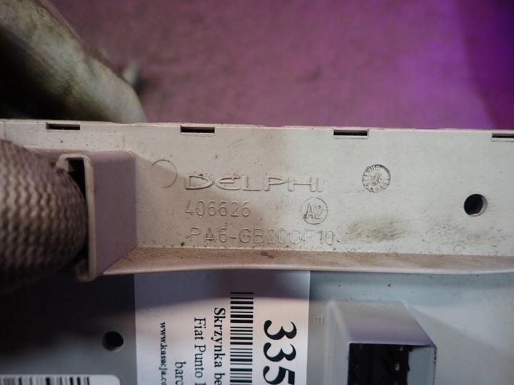 фото №7, Fiat punto ii 03-09 рестайлінг коробка запобіжників 51735170