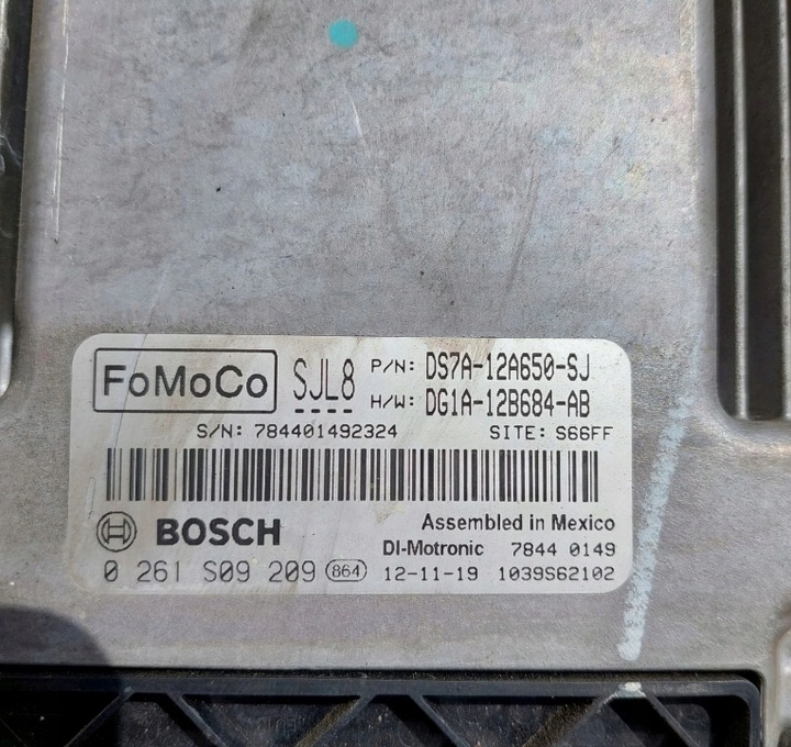 фото №7, Ford mondeo mk5 fusion компьютер блок управления