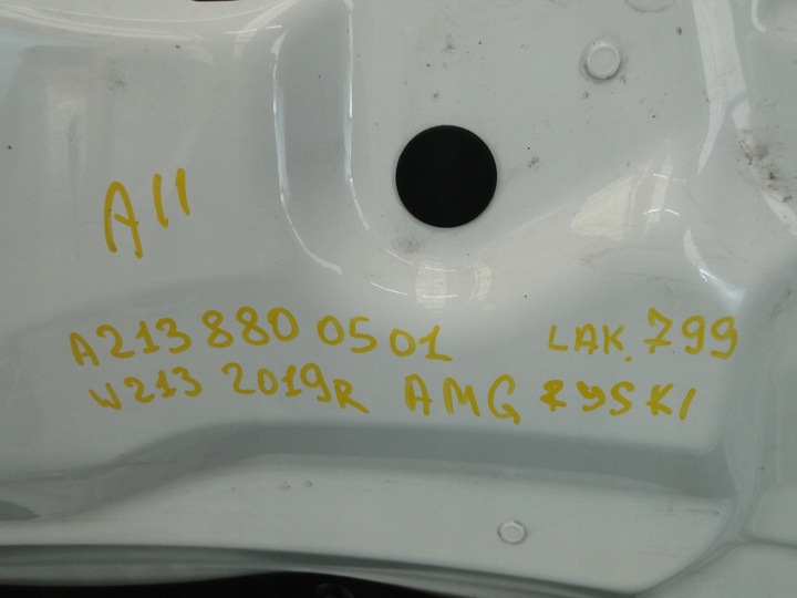 фото №9, Капот mercedes e клас w213 amg lak 799 a2138800501
