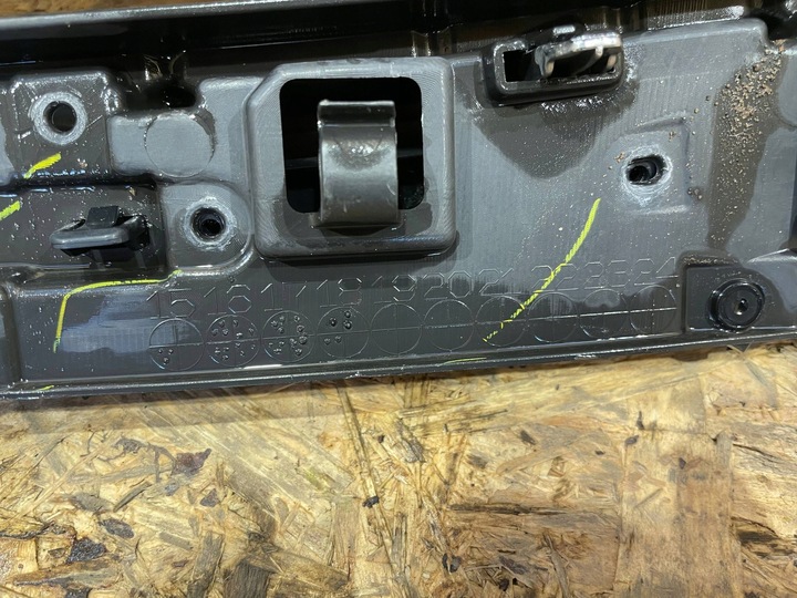 фото №12, Mazda 3 bm iii рестайлинг 16-18 решётка решётка радиатора решётка средняя бампера хром