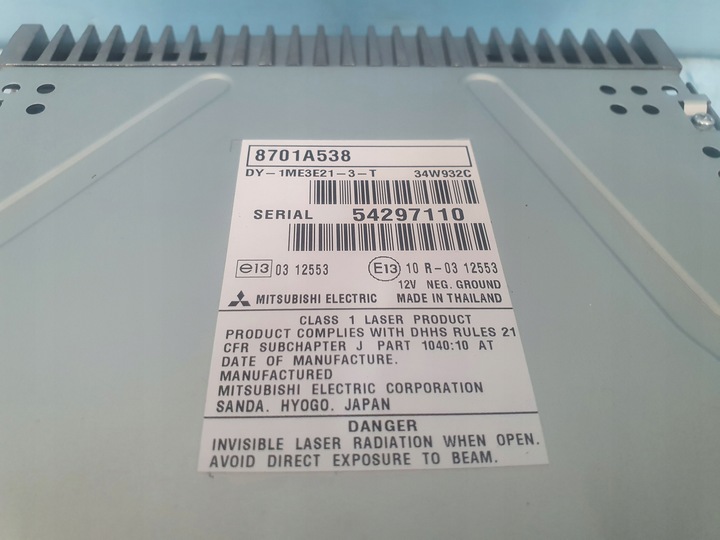 фото №5, Радио cd mitsubishi space star ii 8701a538