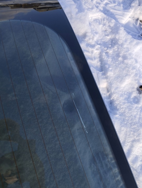 фото №2, Стекло задняя ford s-max тёмное оригинал.