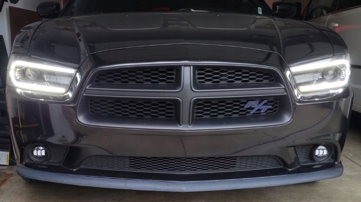 фото №7, Dodge charger 2011-2014 лампы led перед левая правая комплект vland европа