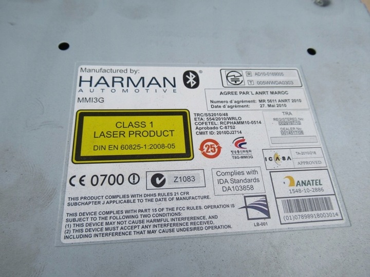 фото №14, Audi a4 b8 11r навигация комплектная 8t1035652g