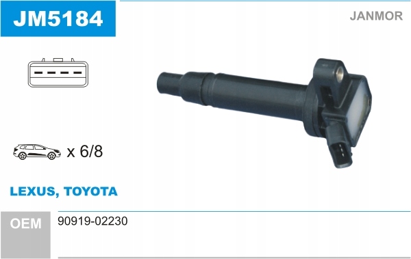 фото №2, Катушка зажигания do lexus is 200