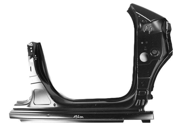 фото №3, Citroen c3 c-3 sc 2 ii 2009-2016 порог стойка правые 7133k9