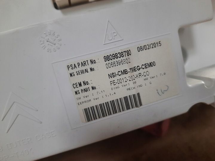 фото №5, Peugeot 308 ii t9 1.6bhdi спидометр приборы европа