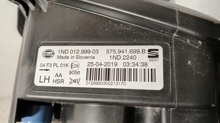 фото №13, Галоген led-drl seat ateca 575 leon iii 5f 12-25 575941699b оригинал левое