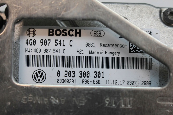 фото №9, Audi a6 a7 датчик радар acc дистронік 4g0907541c 4