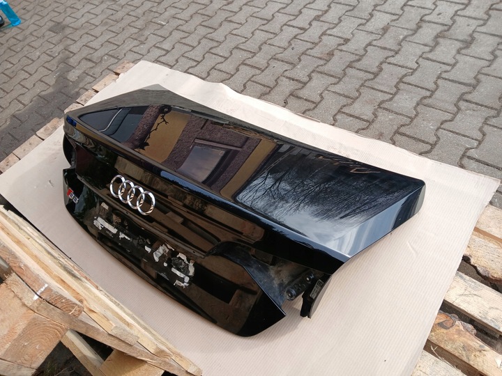 фото №8, Audi s8 a8 d4 4h рестайлинг крышка камера крышка багажника зад задняя ly9t