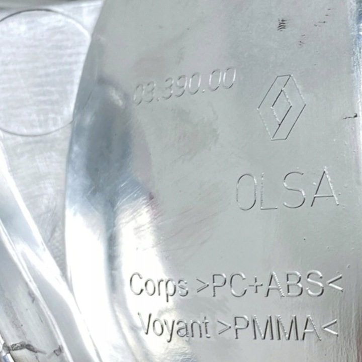 фото №13, Лампа права задня renault laguna iii 265600001r