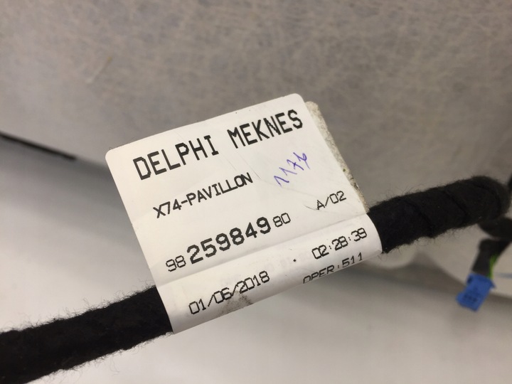 фото №8, Citroen ds7 opera стеля підкладка дах з установка великопольське воєводство