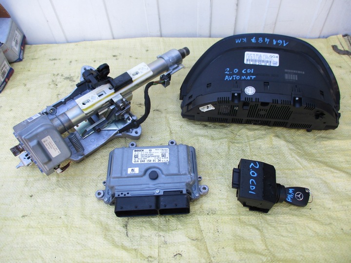 фото №9, Mercedes w169 2.0 cdi набір стартовий a6401500134