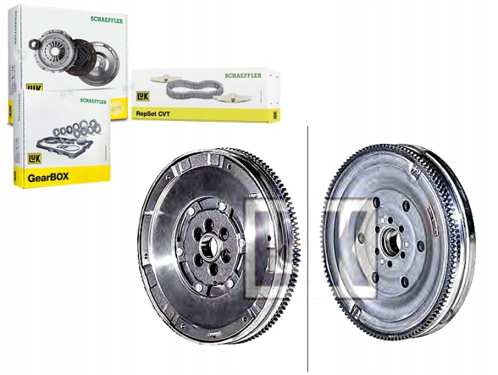 фото №12, Kolo маховики двухмассовый audi a4/a6 vw passat 1.9tdi 0005 штуки luk