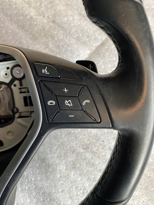 фото №4, 32 mercedes w176 a класс руль кожа лепестки