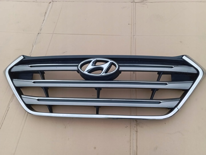 фото №9, Hyundai tucson iii 15- решётка радиатора решётка перед передняя повреждённая
