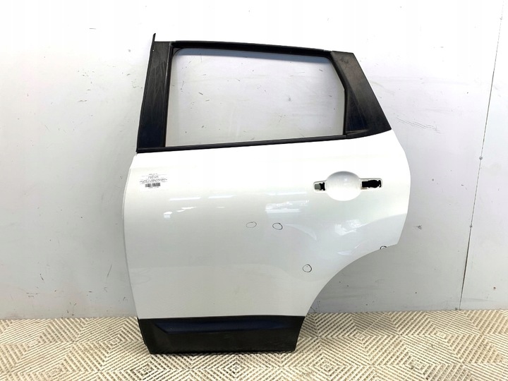 фото №1, Двері лівий зад nissan qashqai j10 crossover 06-14 білий суцільний