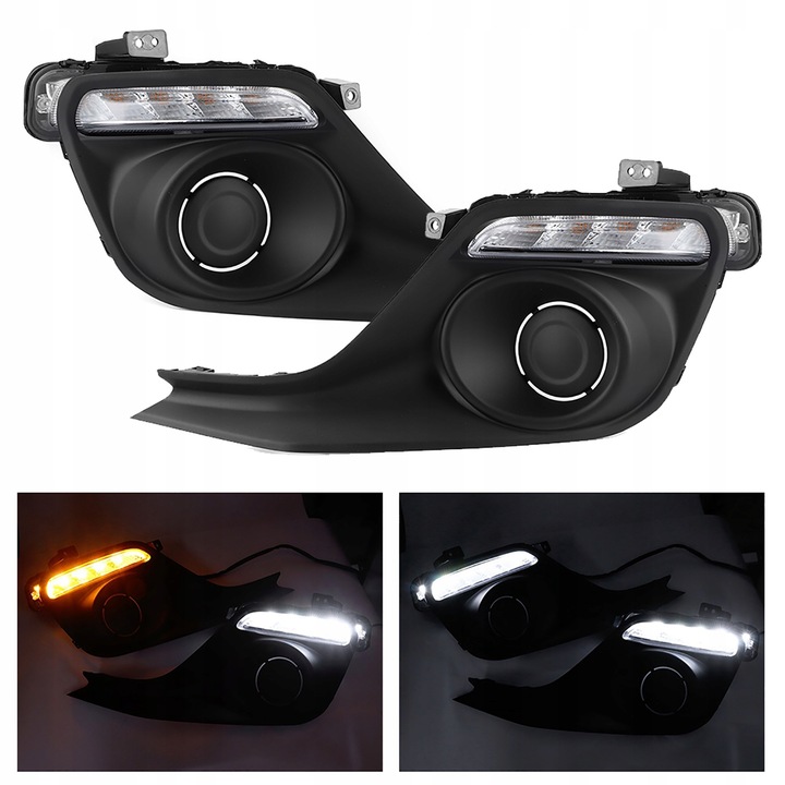 фото №5, Света do движения дневного led 5000-8000k подходят do suzuki swift 2018-2019