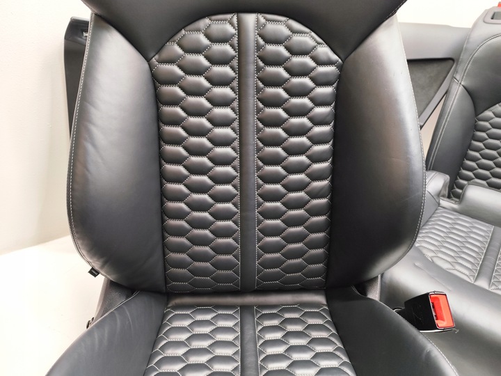 фото №7, Audi rs6 c7 рестайлинг сиденья диван обивка кожа комплект