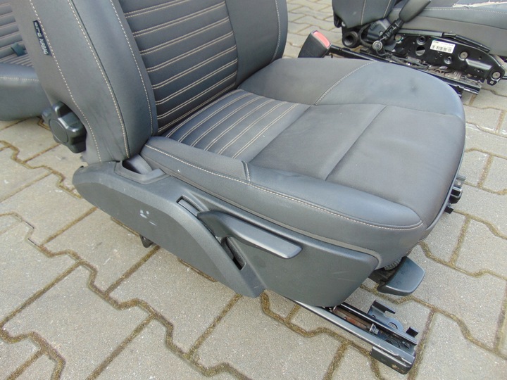 фото №11, Сидіння pół шкіра комплект volvo v50 рестайлінг універсал