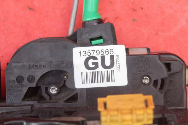 фото №6, Замок дверь правый зад задний 13579566gu chevrolet cruze 1 i 5d hb 12-15