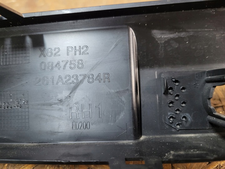 фото №11, Renault trafic iv 4 планка бампера передней перед правая pdc