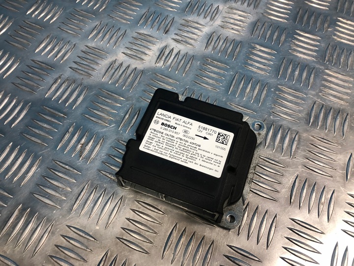 фото №1, Fiat doblo ii 1,3 модуль блок управления подушек подушка безопасности