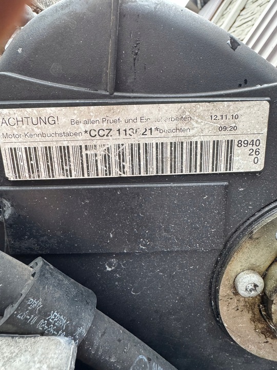 фото №10, Vw golf vi 5k gti двигатель 2.0 fsi tfsi код ccz 2010r