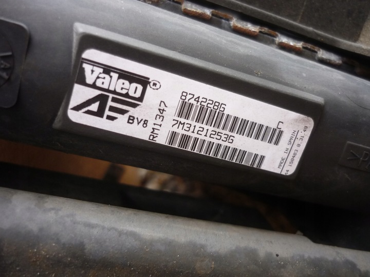 фото №15, Pas переднє + балка + радіатор vw sharan рестайлінг 00-10 2.0 8v atm бензин