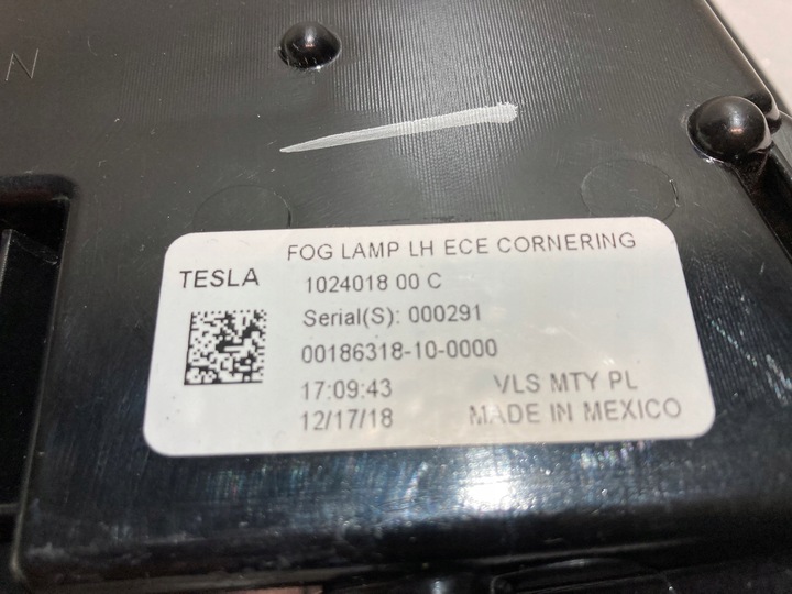 фото №7, Галоген лівий переднє tesla s cornering