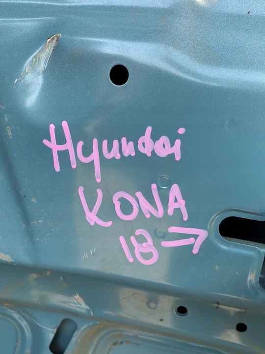 фото №8, Hyundai kona 18- капот крышка двигателя