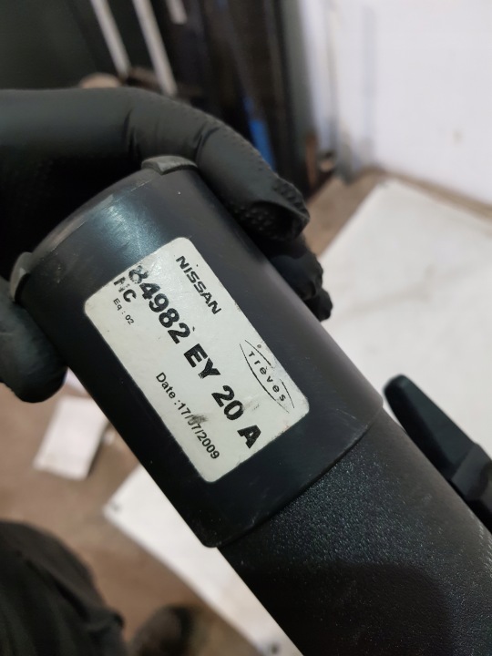 фото №9, Ролета багажника 84982ey20a nissan qashqai j10 +2 eur 09r 2.0dci