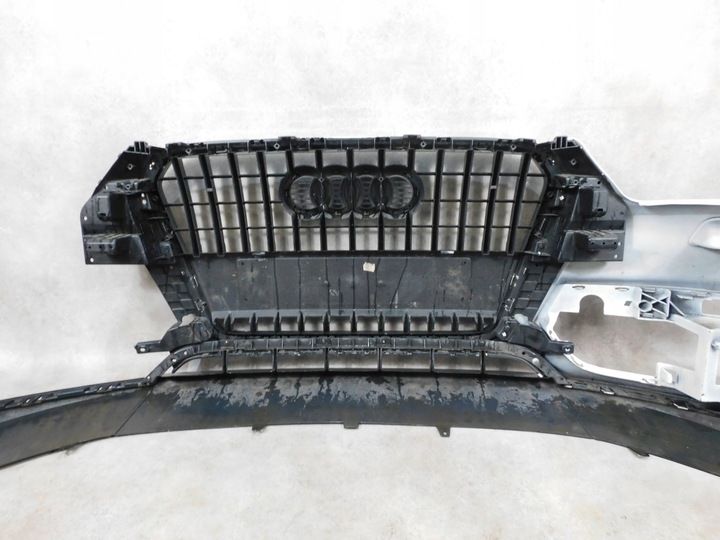 фото №16, Audi q3 8u бампер перед переднее решётка радиатора уголок