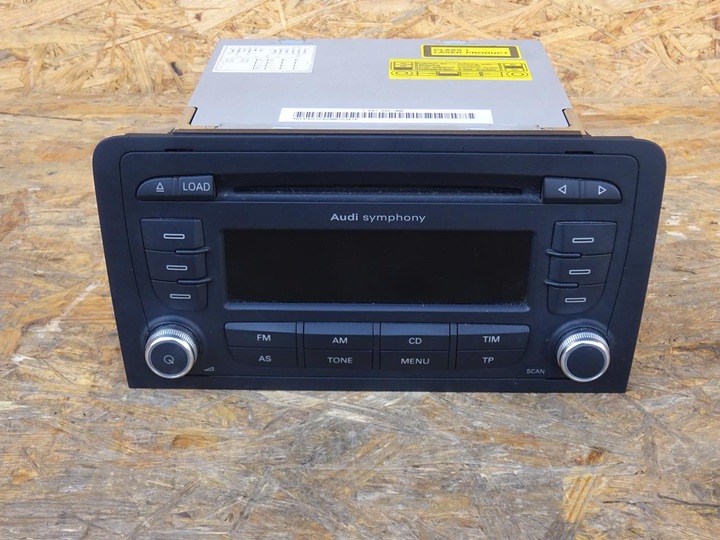 фото №1, Audi a3 8p рестайлінг 08-12 радіопрогравач радіо cd symphony 2din код 8p0035195g