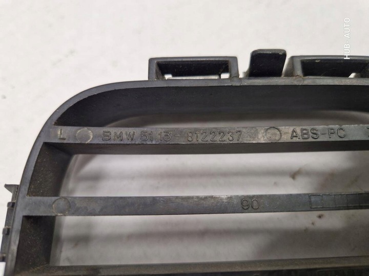 фото №10, Решітка радіатора решітка радіатор решітка радіатора маскувальна накладка ліва bmw e36 дорестайлінг 51138122237