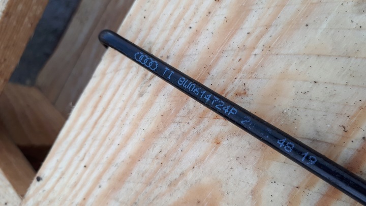 фото №7, A4 b9 рестайлінг шланг гальмівний перед a5 8w0614724p