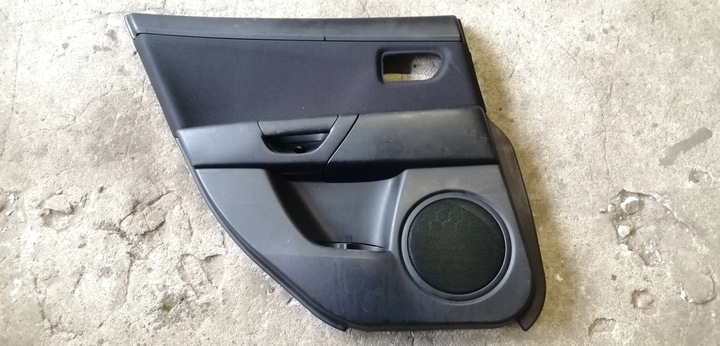 фото №1, Mazda 3 03-09 обивка дверь левый зад