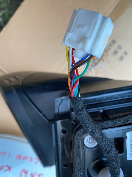 фото №6, Hyundai tucson iv зеркало левая правые 8-pin 87610-n7150 87620-n7150