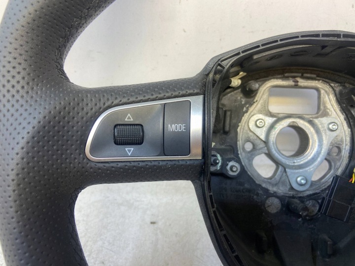 фото №8, Audi a3 s3 руль мульти чёрная кожа карбон 8r0419091ftna obszywana