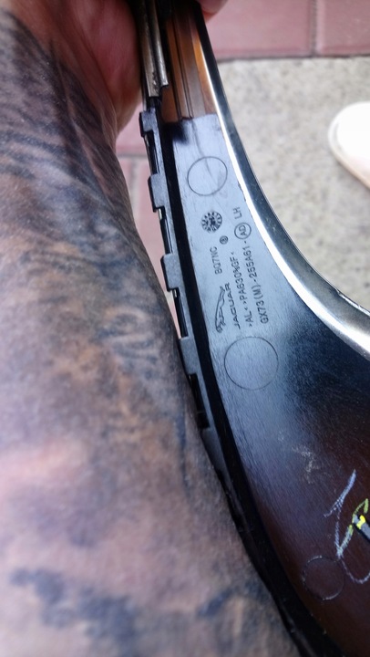 фото №8, Планка прокладка двері jaguar xe праві ліві двері