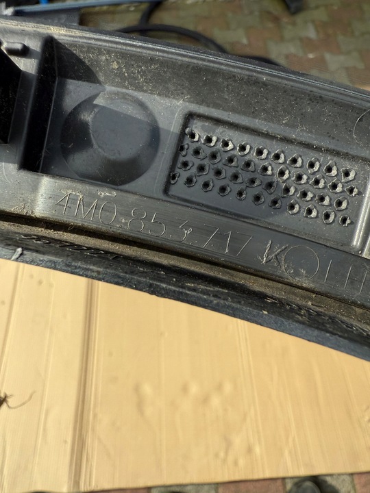 фото №6, Audi q7 4m0 рестайлинг левая планка крыльев перед 4m0853717k биржа