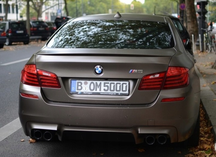 фото №13, Bmw 5 f10 m5 спойлер спойлер спойлер подкладка !