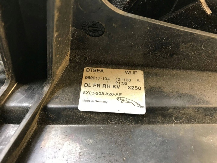 фото №9, Jaguar xf 2008 перед сторона права замок двері передніх 8x23203a28ae