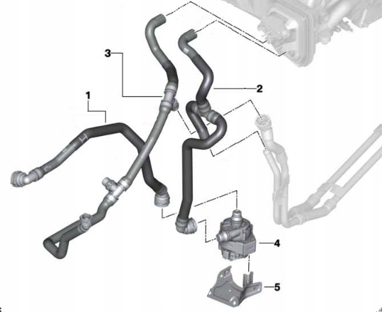 фото №10, Bmw x7 g07 40ix 30dx m50dx насос помпа основний  рідини охолоджуючої циркуляційна